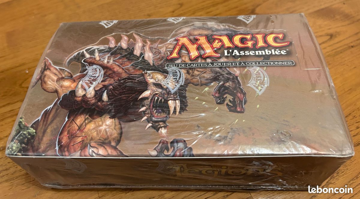 Boite de Booster - Display - Magic the Gathering-Lgions FR scell 2003   36 boosters  Trs rare - Collection