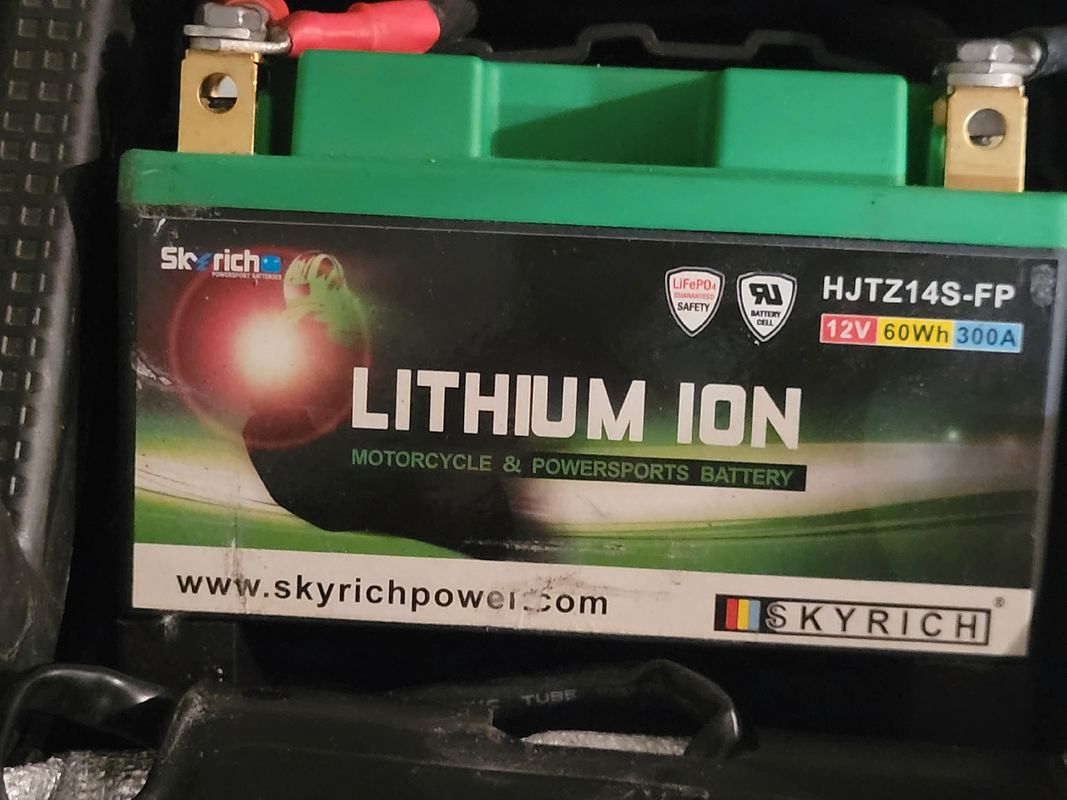 Batterie moto lithium