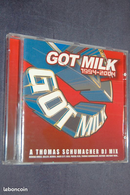 CD Thomas Schumacher "Got Milk 1994-2004", Ed. Originale., BE (MCD, MELC) (image 1)
