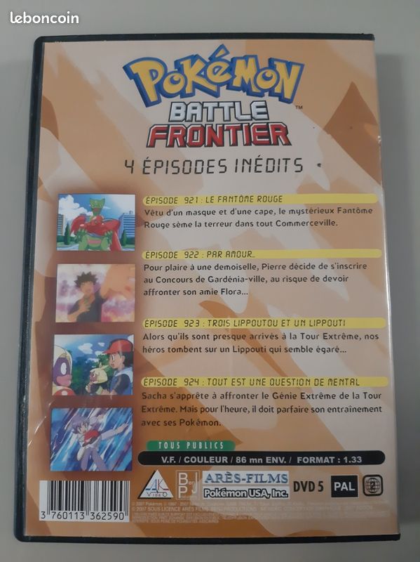 DVD Pokemon battre frontier (image 2)