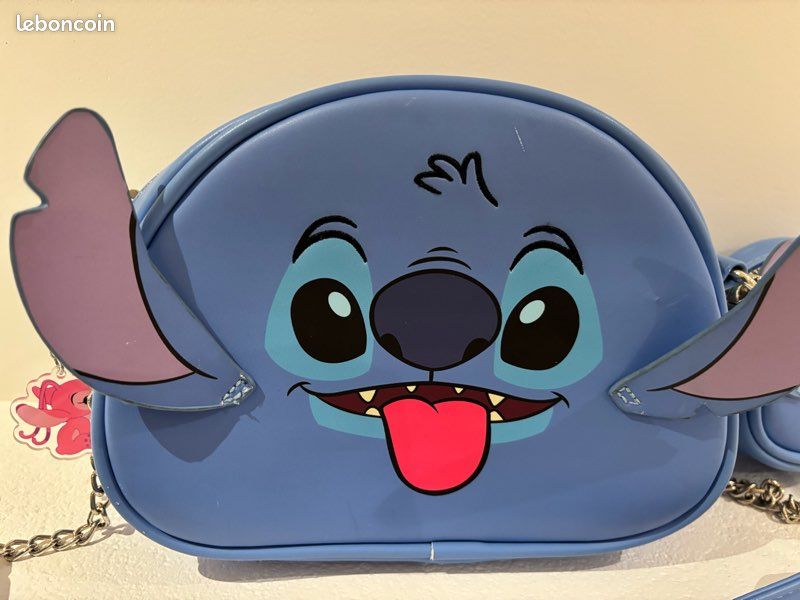 Disney officiel sac à main Stitch et son porte monnaie (image 2)