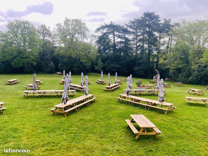 Lot de 10 Tables de Pique-Nique NEUVES - Livraison Corse 🚚 (image 4)