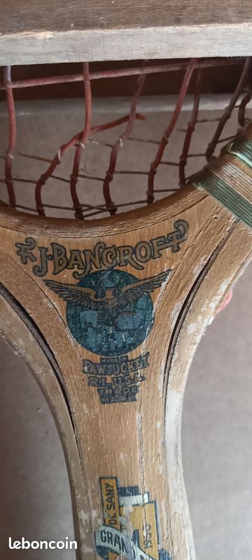 RAQUETTE DE TENNIS De Collection ancienne Dayton Rare EUR 70,00