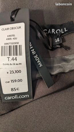Jupe Plissée Caroll Taille 44, Kaki Bronze, Doublée - Neuf Avec étiquettes, Valeur 85€