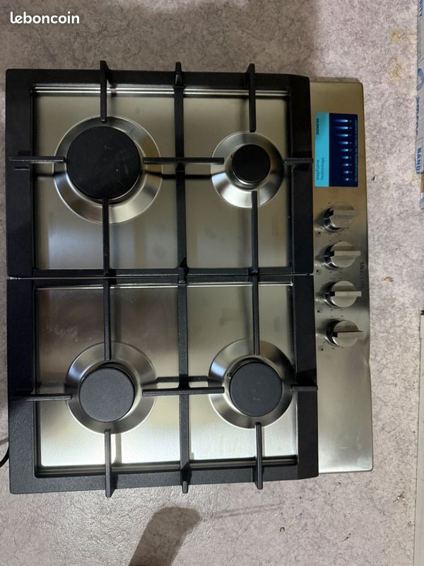 Plaque de cuisson encastrable gaz Siemens ECA5PI90N (image 1)