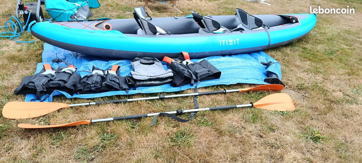Canoë gonflable 3 places (image 3)