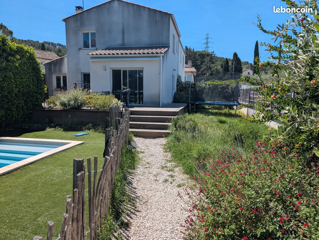 Grabels - maison 79 m² (2 chambres + possibilité d'extension) - piscine (image 8)