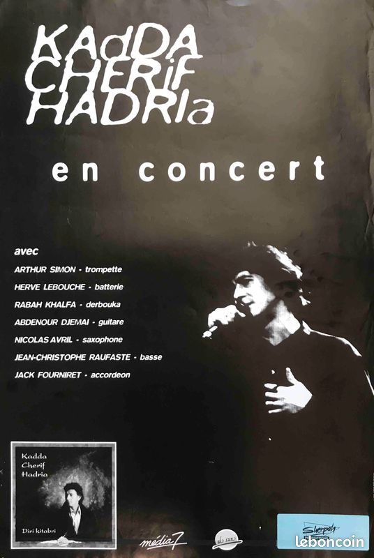 ◊◊◊ AFFICHE originale ◊◊◊ Kadda Cherif Hadria (©1991) (image 1)