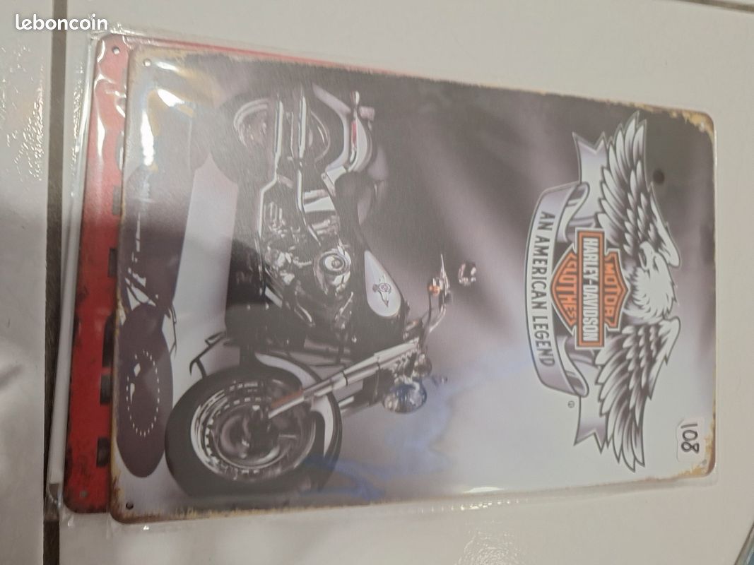 Cadre en fer harley davidson (image 1)