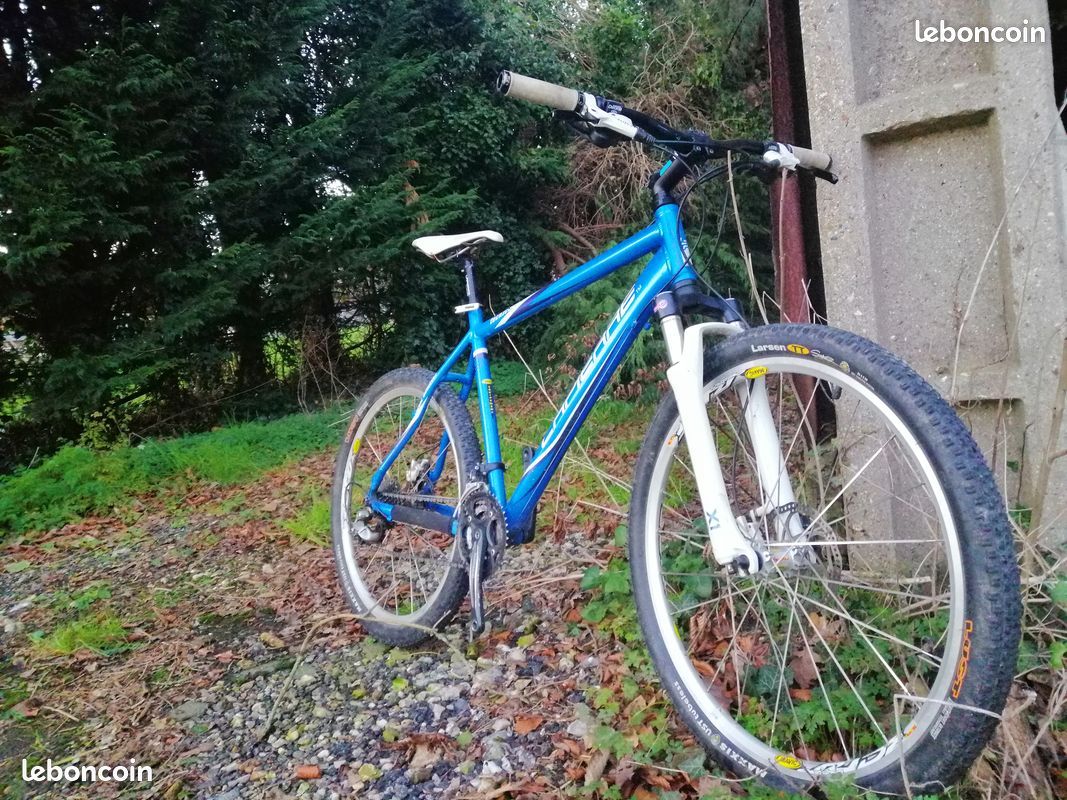 VTT de marque Francaise LAPIERRE Suspension avant Freinage a