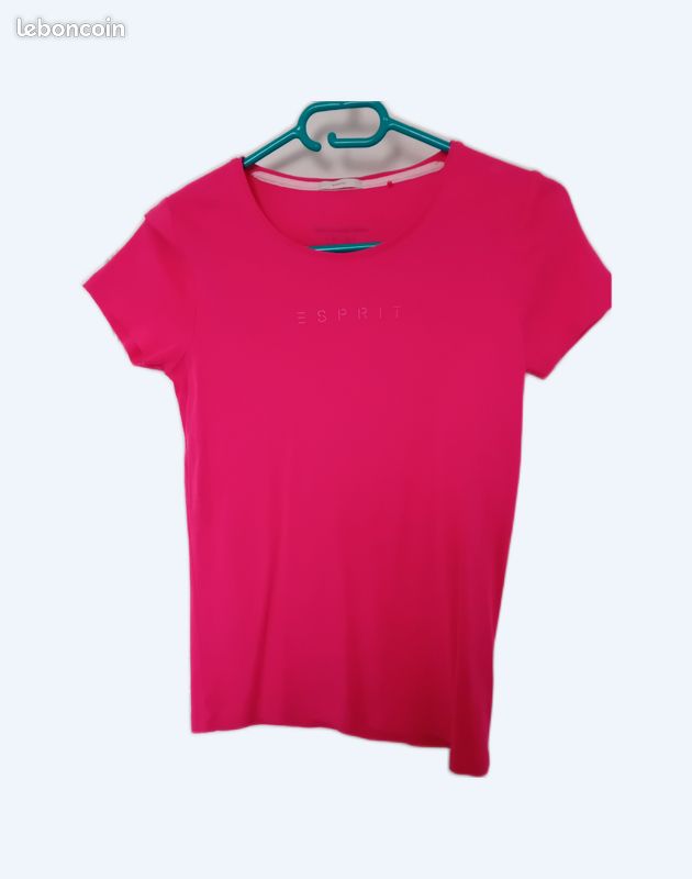T-shirt Basique Femme Esprit Rose Nuancé, Taille 2XL, Neuf Sans étiquette