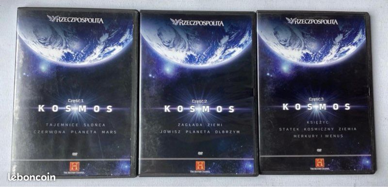 3 Dvd en polonais / Kosmos (image 1)