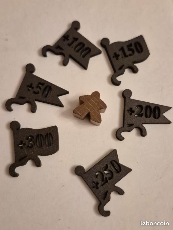 Meeple + Drapeau scoring Carcassonne (image 15)