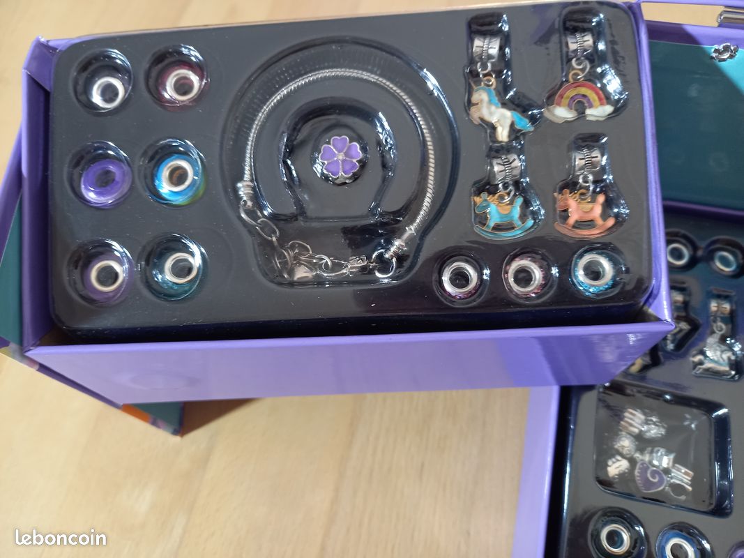 🦄 Coffret à bijoux licorne et kit de création bijoux (image 4)