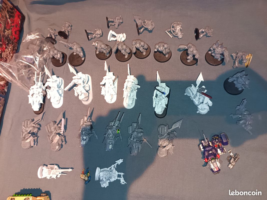 Warhammer 40K / 30K armée Dark Angels firstborn partiellement OOP/collector (image 5)