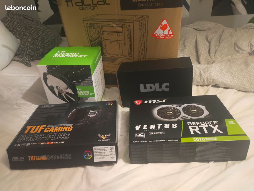 PC Gamer Intel Core I7-10700K MSI GeForce RTX 2070