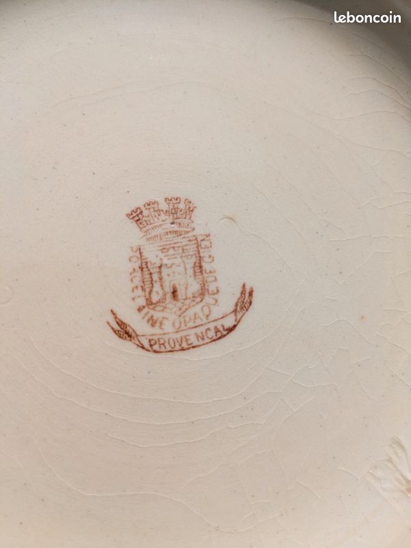 Soupière ancienne Gien (image 2)