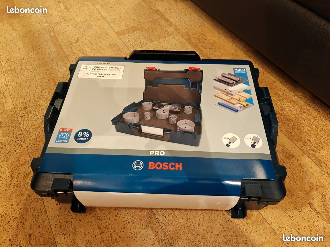 Bosch Pro Power Change Plus Lot de scies cloches multi-matériaux avec L-Boxx (image 2)