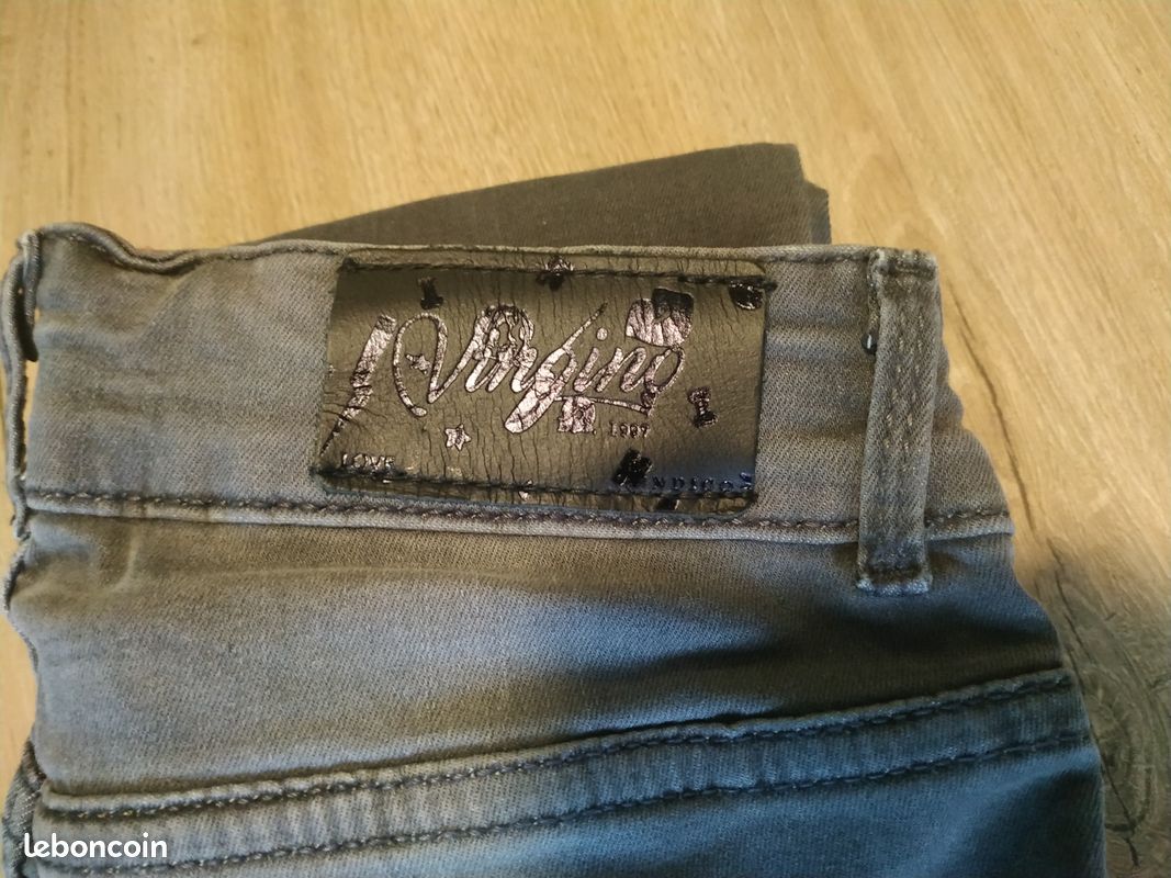 Jean Vingino by Diesel fille 10 ans gris (image 3)