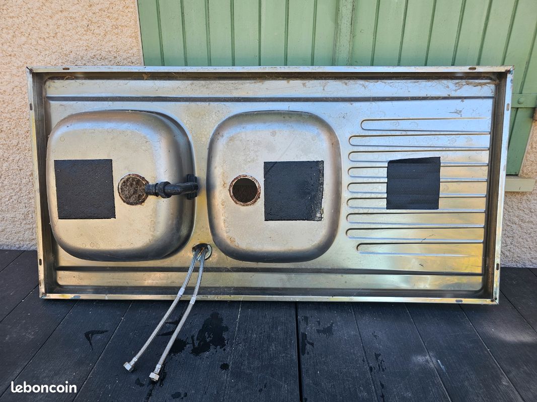Évier double inox (image 3)