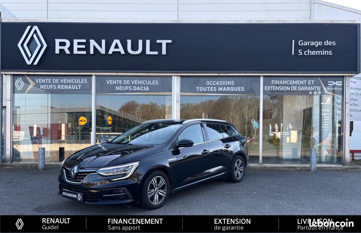 Renault Mégane Estate (4) techno Blue dCi 115 EDC (image 1)