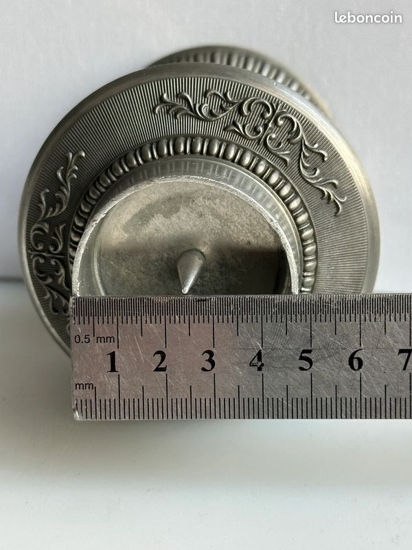 Paire de bougeoir en étain WMF identique (image 6)
