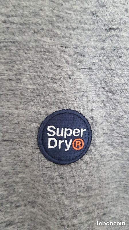 Sweat-shirt 'Heritage' Superdry & Co en Beige Chiné | ABOUT YOU