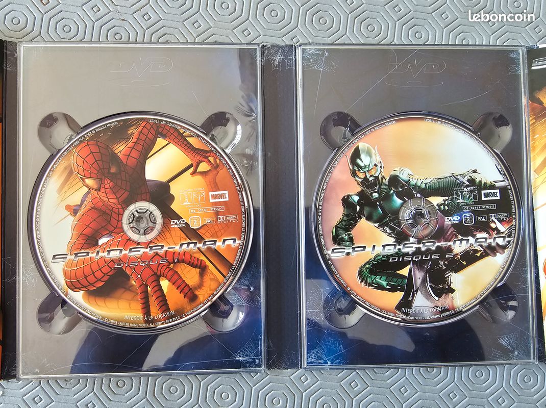 Coffret 2 DVD "SPIDER-MAN" COLLECTOR MARVEL (image 2)