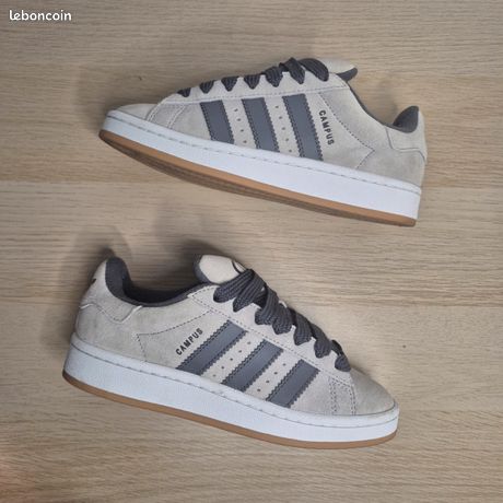 adidas gazelle silver green womens Adidas Campus 00s Light Grey White (Kids) (IH0118) main image 0