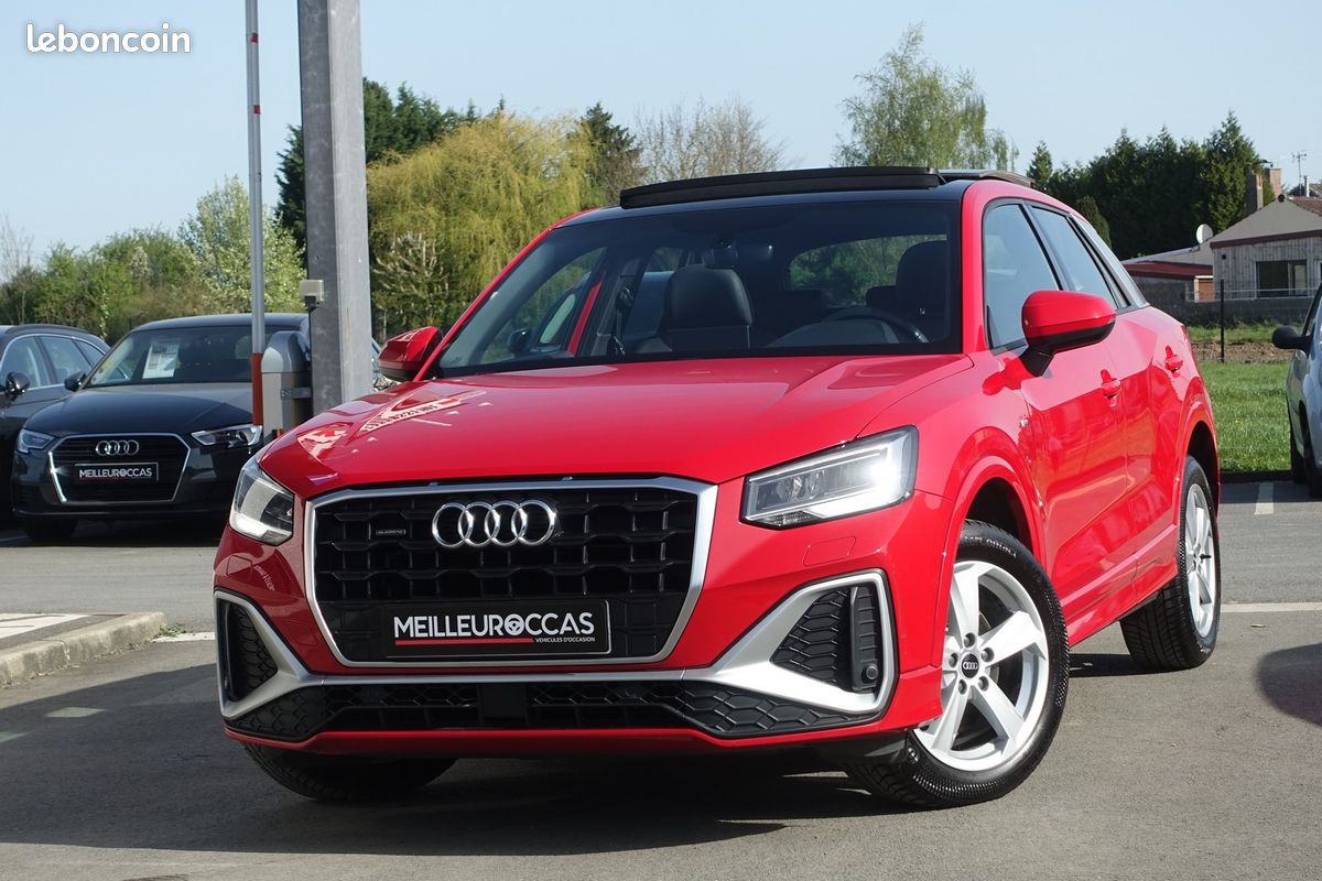 Q2 35 Tdi S-Tronic 150ch Quattro S-Line Virtual cockpit/Cuir chauffant/Gps Europe/Caméra de recul/Carplay/Régulateur/Bluetooth/1*Main/Garantie 12 mois (image 1)