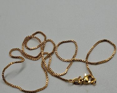 Chaîne Plaqué Or Jaune - Jolie, Bon état Général, Occasion