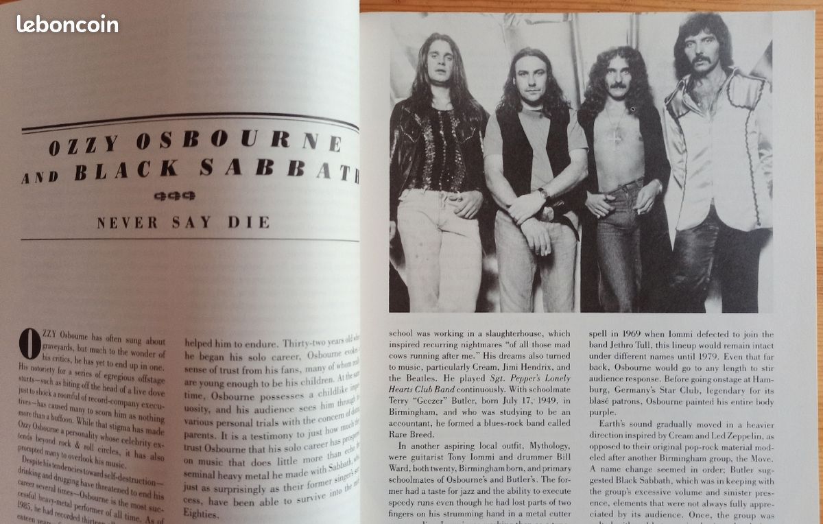 Livre Hard Rock 'Heavy Metal Thunder' de Philip Bashe 1985 214pages (image 6)