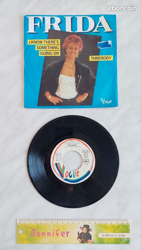 Vinyle 45Tours Frida Abba i know there's something going on threnody (image 1)