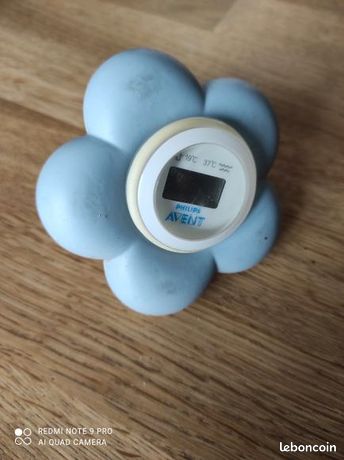 Philips Avent Thermometre Bain Digital Fleur