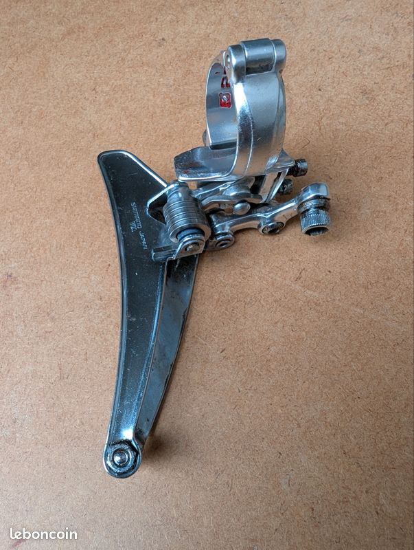 Dérailleur Avant Vintage Shimano Dura-Ace - Double Plateau - Tirage Bas