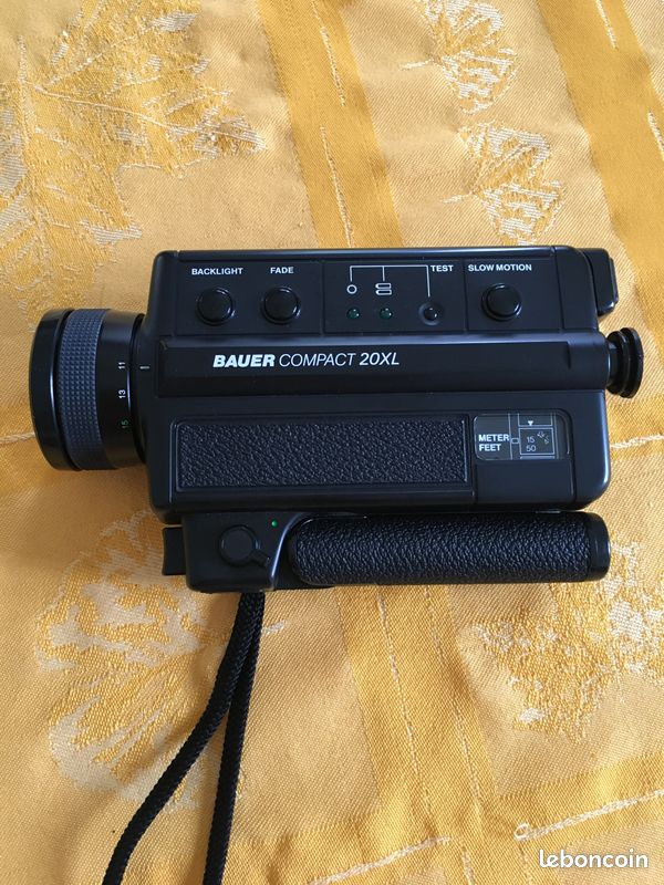 Caméra Super 8 Bauer S207 XL avec Micro et sacoche, à réviser Caméra Super 8 Bauer S207 XL avec Micro et sacoche, à réviser