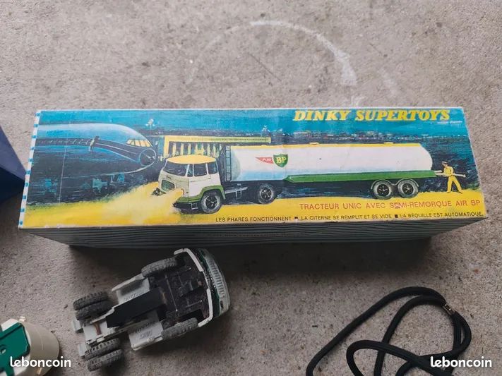 Camion-citerne Dinky Toys Ancien - Avec Sa Boîte D'origine, Bon état