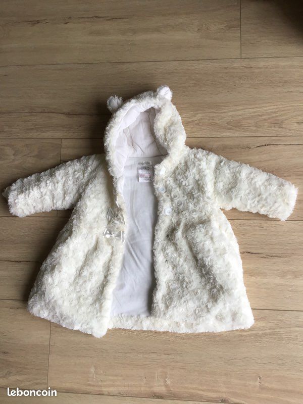 Veste blanche en coton (image 1)