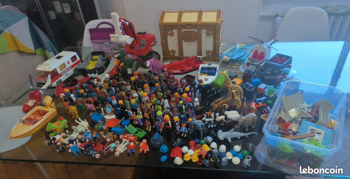 Lot De Playmobil Vintage - Pièces D'Occasion - Pour Collectionneurs