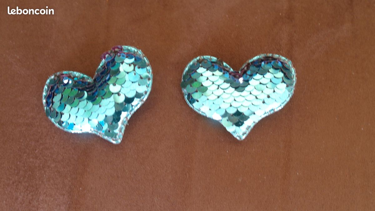 Barrettes coeur * Cara69 (image 1)