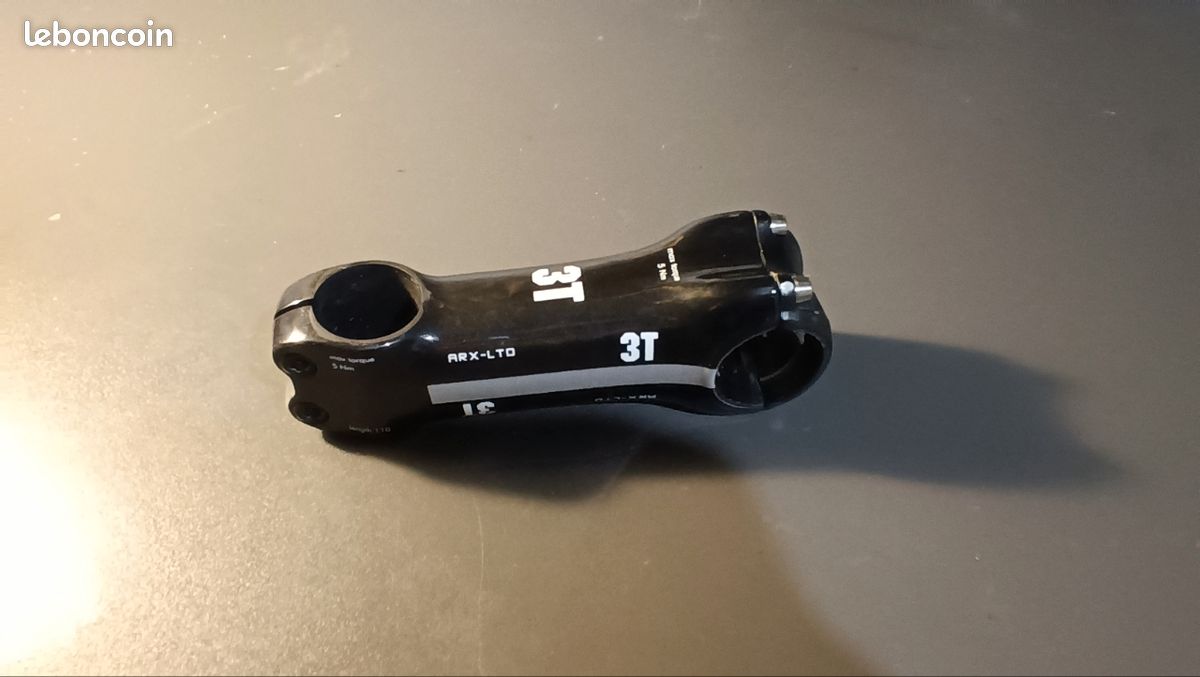 Tige De Direction Carbone 3T ARX-LTD 80mm OS Noir - Occasion Excellent état, Japon