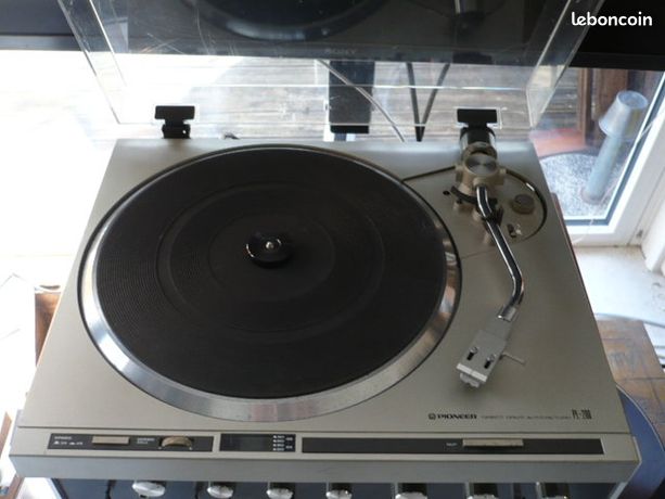 Platine Disque Pioneer PL - 15 D Vintage 1976 Bon État Saint-Maclou-la