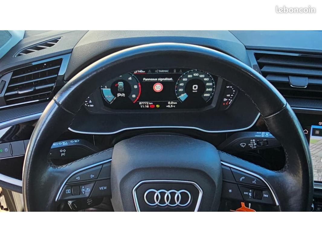 Audi Q3 35 TDI 150cv S-tronic + Camera de Recul + Sellerie Cuir + Sieges AV Chauff + Virtual Cockpit (image 5)