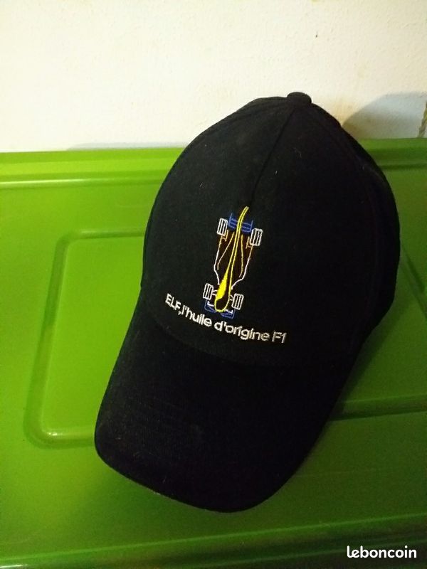 Casquette Elf Renault F1 100% coton, noire, neuve (image 2)