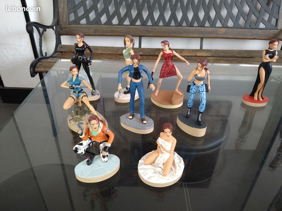 Figurine Lara Croft Tomb Raider N°3 - Collection Hachette - Occasion - Résine - Voir Photos