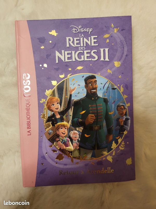 Livre Reine des neiges 2 bibliothèque rose (image 1)