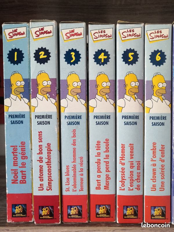 Intégral | Les Simpsons [saison 1&2] VHS FR (image 1)