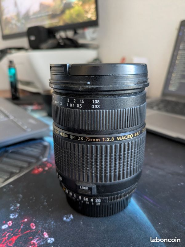 Objectif Tamron monture Nikon 28-75 f 2.8 (image 1)