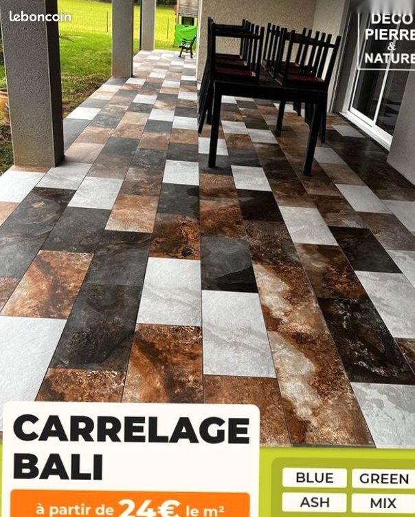 Carrelage Bali salle de bain effet eau, Vaulx-en-Velin — livraison possible (image 3)