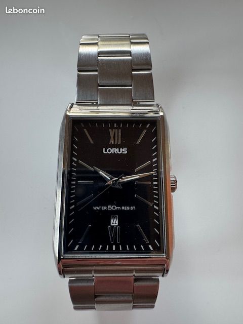 Montre Chrono Montre Femme Lorus Classique Fond Noir MATY